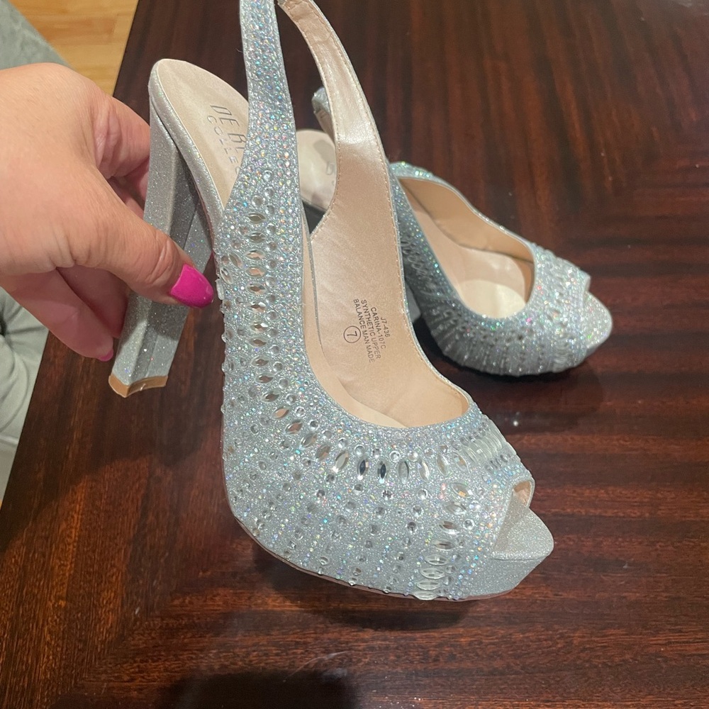 Women crystal bridal / prom shoes
